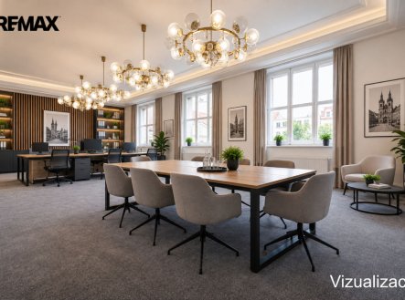 Pronájem kanceláře 65,2 m2 v centru Loun