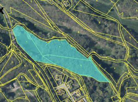 Prodej pozemku, les, 14 373 m²