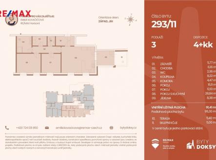 Prodej bytu, 4+kk, 100 m²