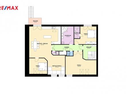 Pronájem bytu, 4+kk, 143 m²