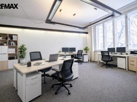 Pronájem kanceláře, 148 m²