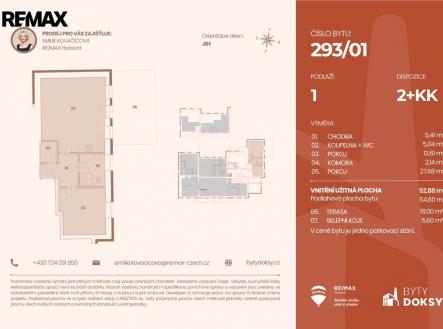 Prodej bytu, 2+kk, 73 m²