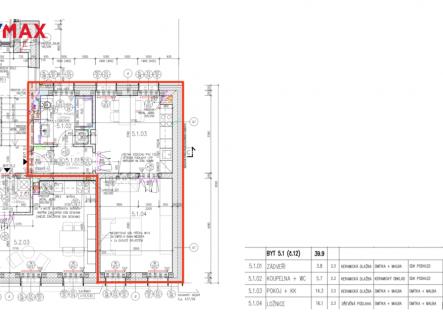 Pronájem bytu, 1+1, 40 m²