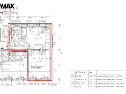 Pronájem bytu, 1+1, 40 m²