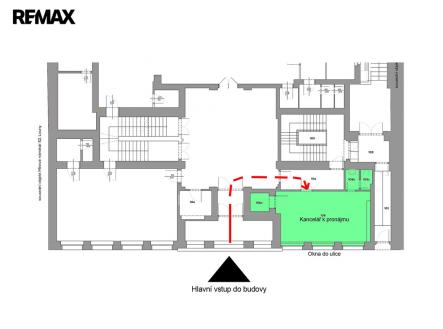 Pronájem kanceláře, 31 m²