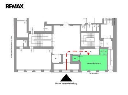 Pronájem kanceláře, 31 m²