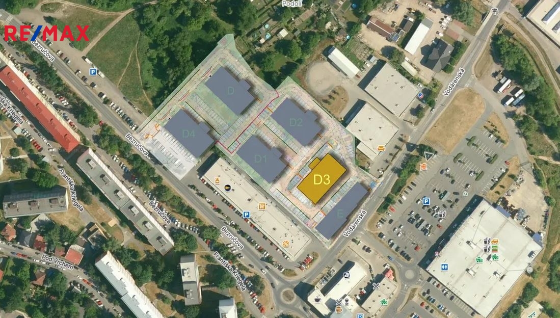 Umístění bytového domu