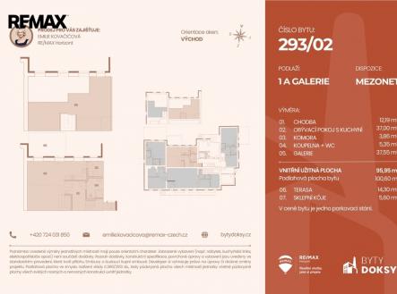 Prodej bytu, 2+kk, 114 m²