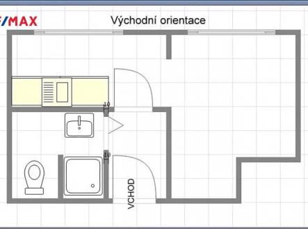 Pronájem bytu, 1+kk, 20 m²