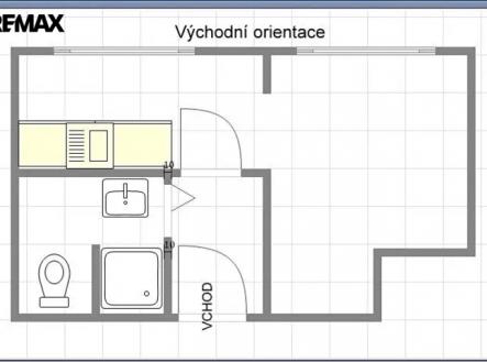 Pronájem bytu, 1+kk, 20 m²