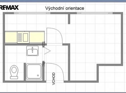 Pronájem bytu, 1+kk, 20 m²