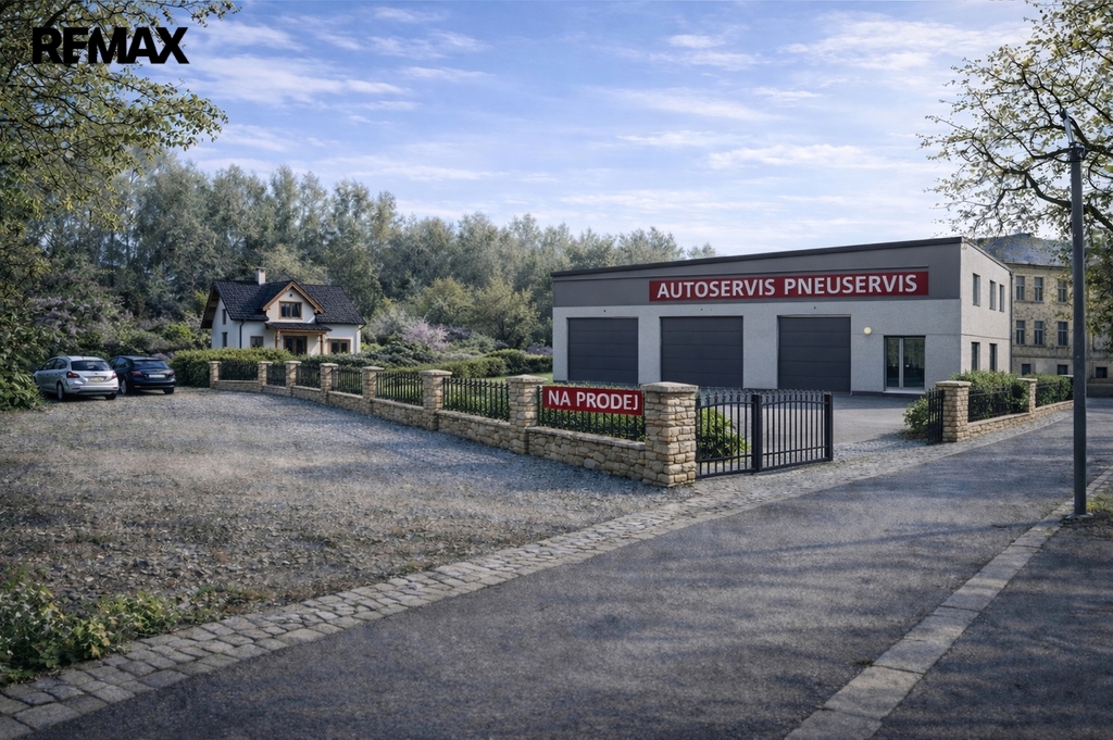 vizualizace stavby na pozemku