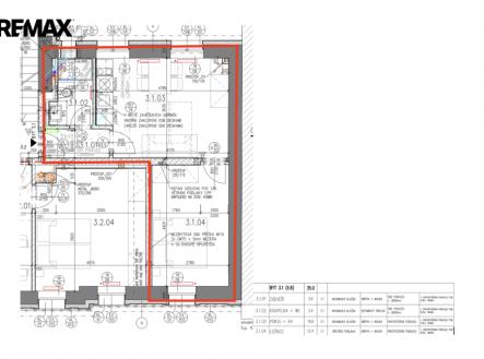 Pronájem bytu, 2+kk, 35 m²