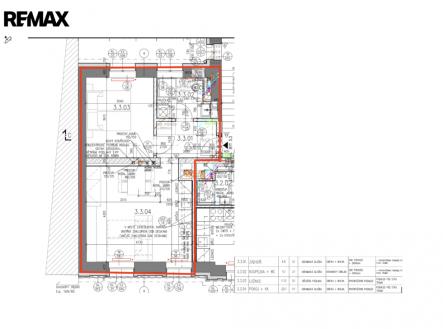 Pronájem bytu, 2+kk, 41 m²