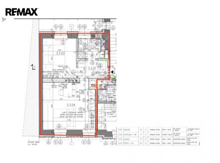 Pronájem bytu, 2+kk, 41 m²