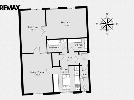 Prodej bytu, 3+1, 126 m²