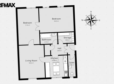 Prodej bytu, 3+1, 126 m²