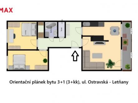 Prodej bytu, 3+1, 81 m²