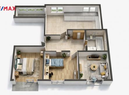 Prodej bytu, 3+1, 78 m²