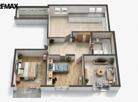 Prodej bytu, 3+1, 78 m²