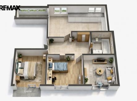 Prodej bytu, 3+1, 78 m²