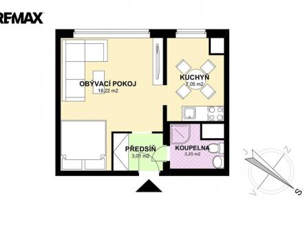 Prodej bytu, 1+1, 31 m²