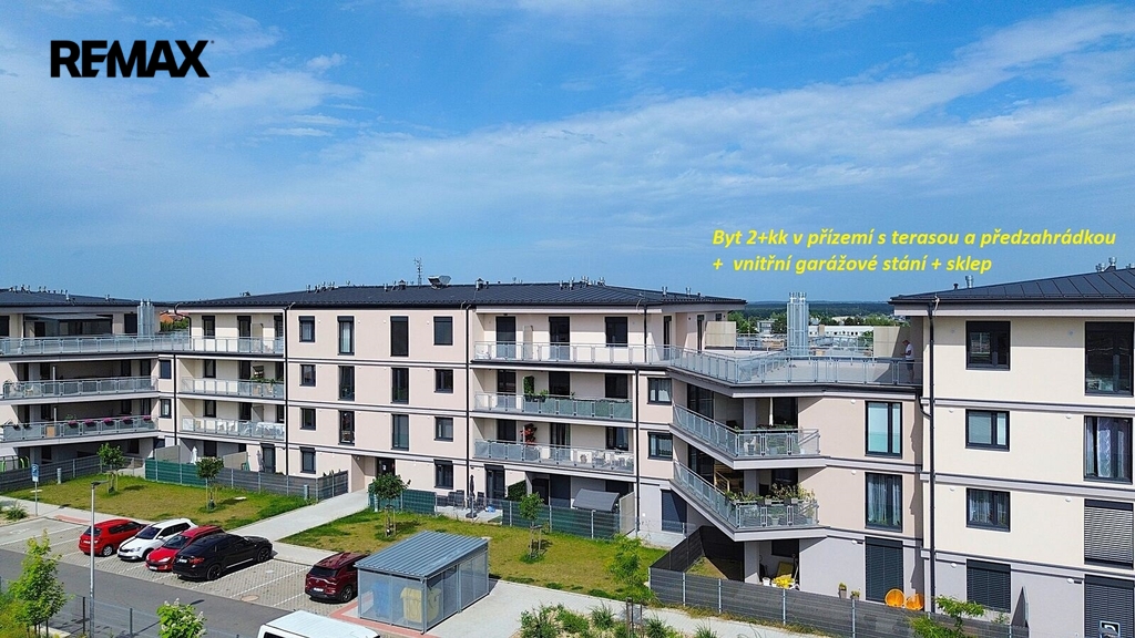 Pohled na bytový dům