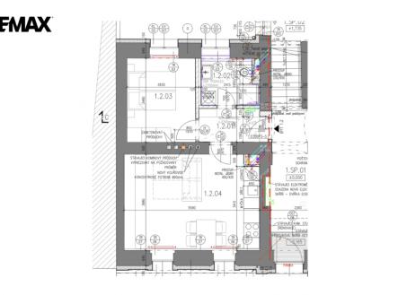 Pronájem bytu, 2+kk, 41 m²