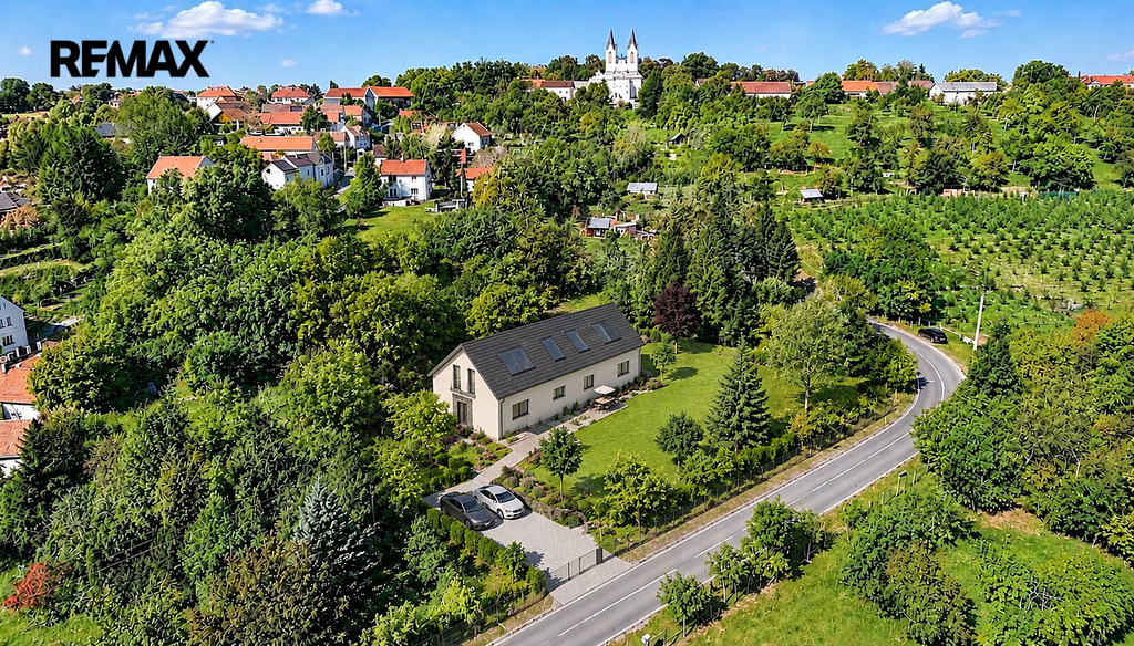 Vizualizace RS s umístěním domu na pozemku