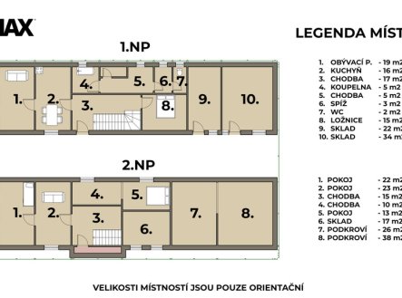 Prodej domu/vily, 255 m²