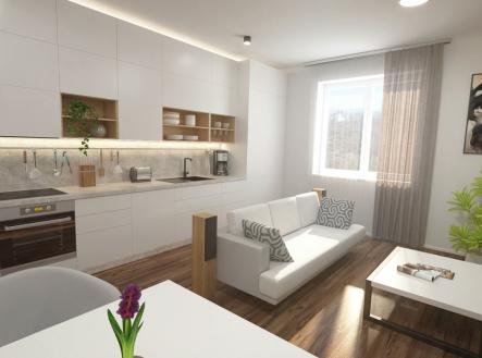 Prodej bytu, 2+kk, 53 m²