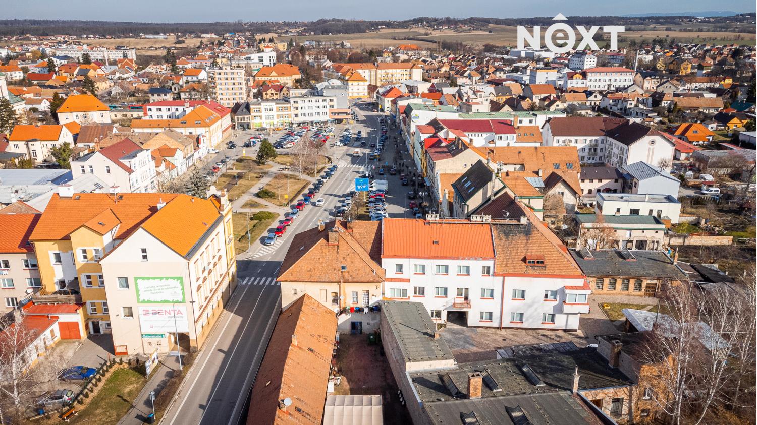 Prodej komerční Činžovní dům, 1 117㎡|Pardubický kraj, Pardubice, Holice, náměstí T. G. Masaryka 23, 