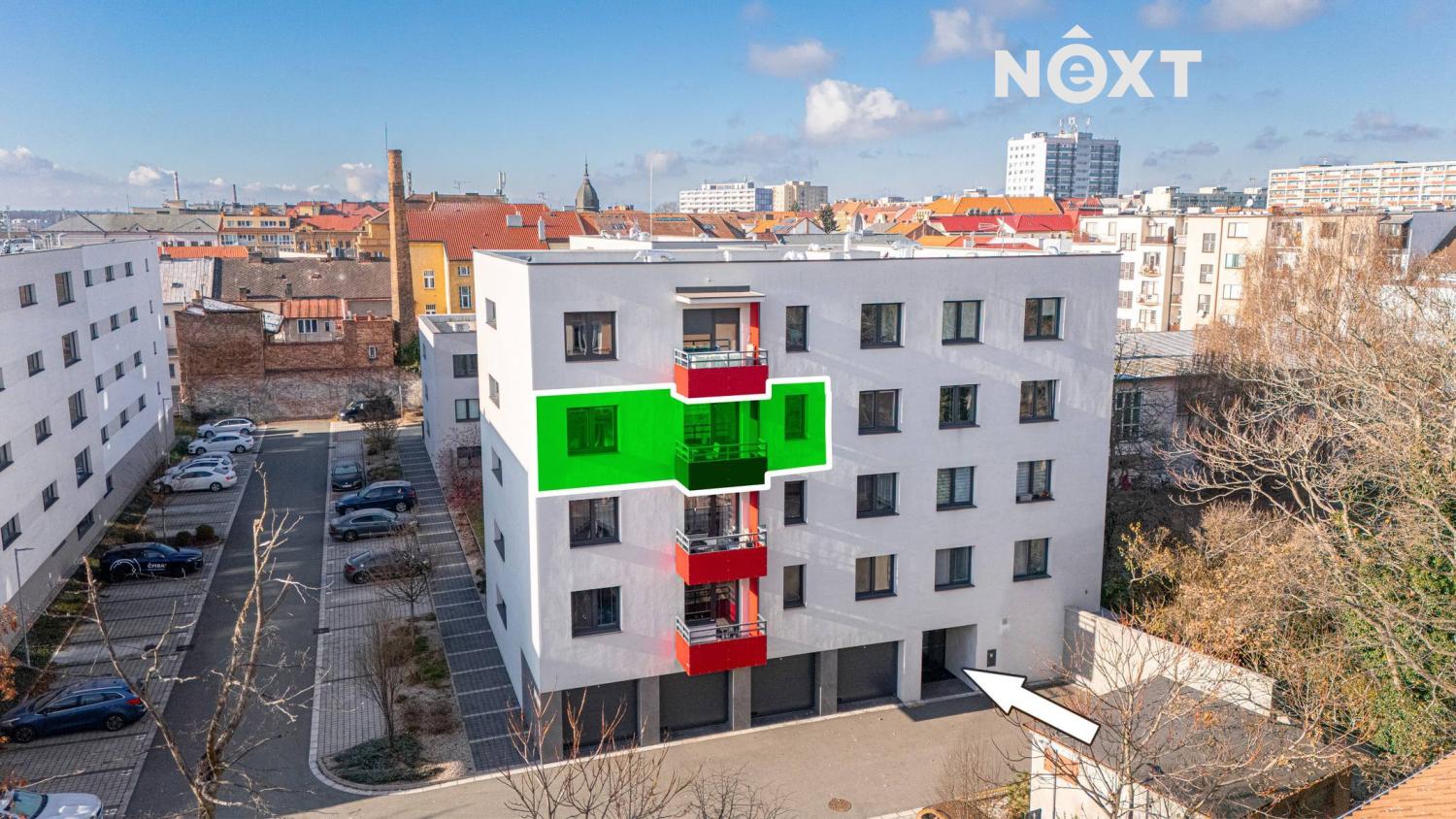 Pronájem byt 3+kk, 69㎡