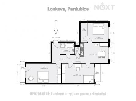 Prodej bytu, 3+1, 101 m²