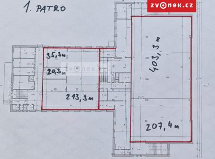 Pronájem - skladovací prostor, 40 m²