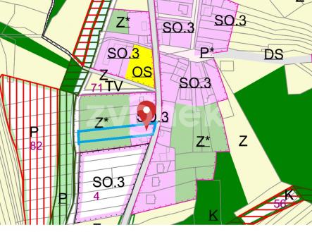 Prodej pozemku pro bydlení, 1 833 m²