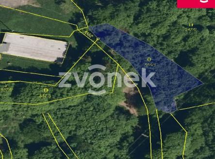 Prodej pozemku, les, 4 429 m²