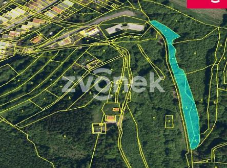 Prodej pozemku, les, 4 429 m²