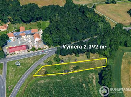 Prodej - pozemek pro komerční výstavbu, 2 392 m²