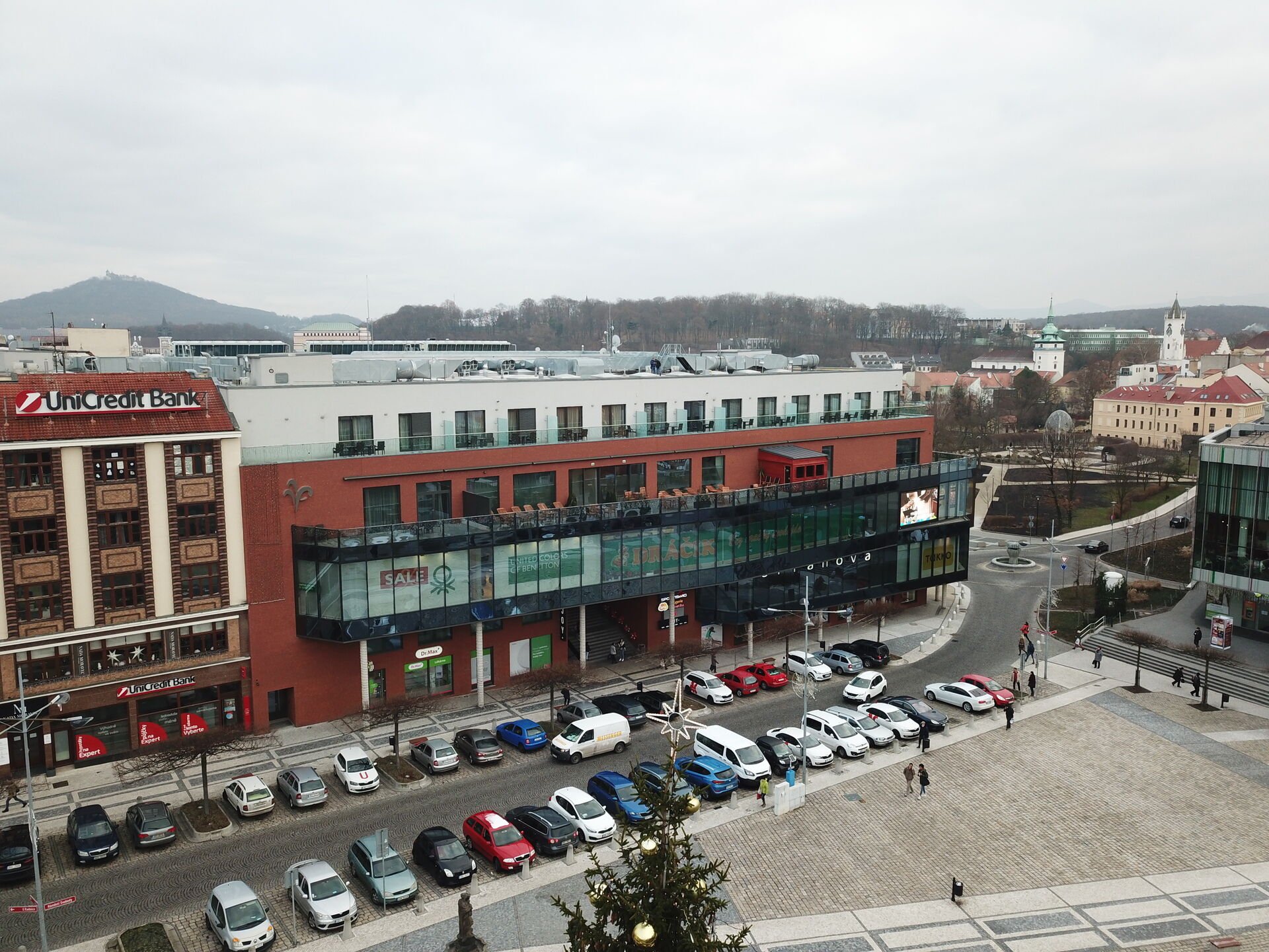 Pronájem prostor Obchodní centrum Fontána Teplice