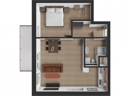 Prodej bytu, 2+kk, 69 m²