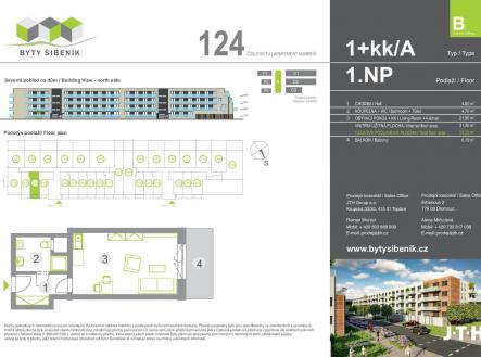 Prodej bytu, 1+kk, 33 m²