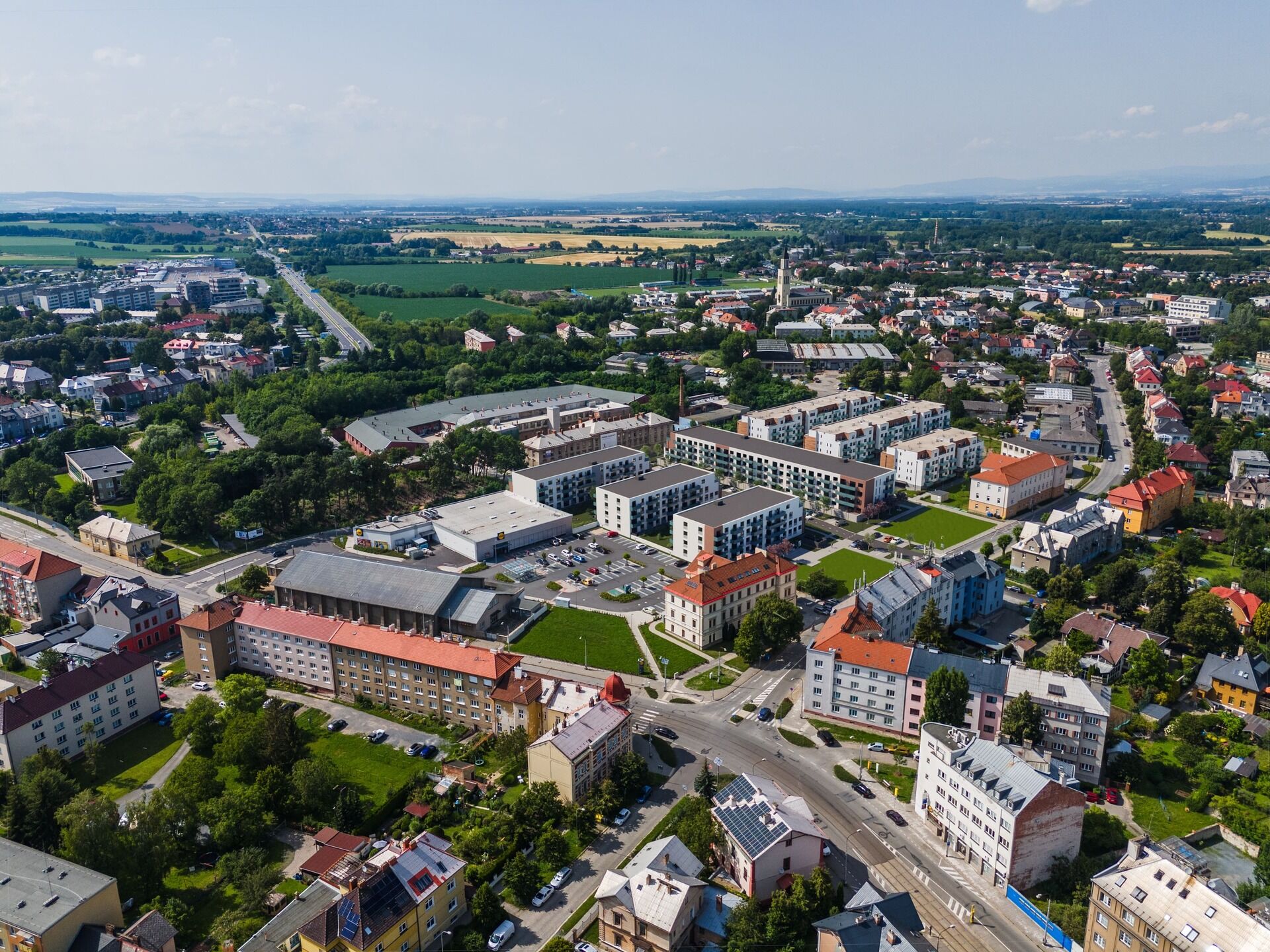 Byty Šibeník II - exklusivní střešní byt s terasou