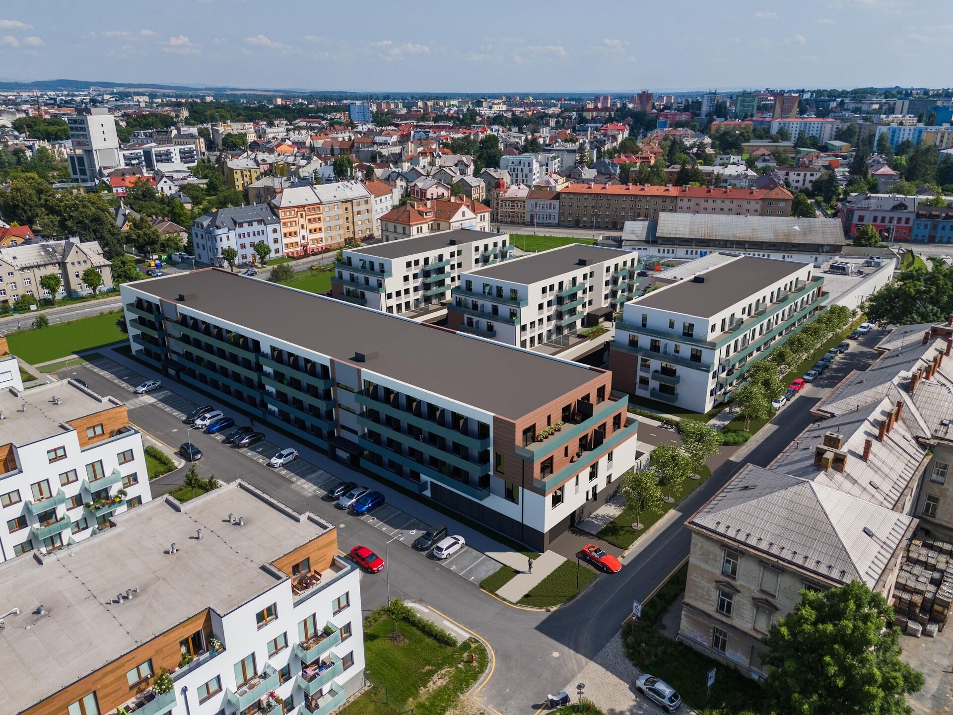 Byty Šibeník II - Ideální místo pro příjemné a pohodlné bydlení v Olomouci