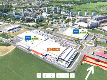 Prodej pozemku pro komerční výstavbu, 1 924 m²