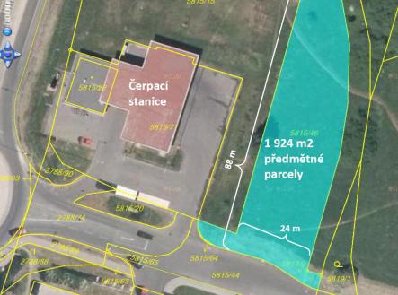 Prodej pozemku pro komerční výstavbu, 1 924 m²