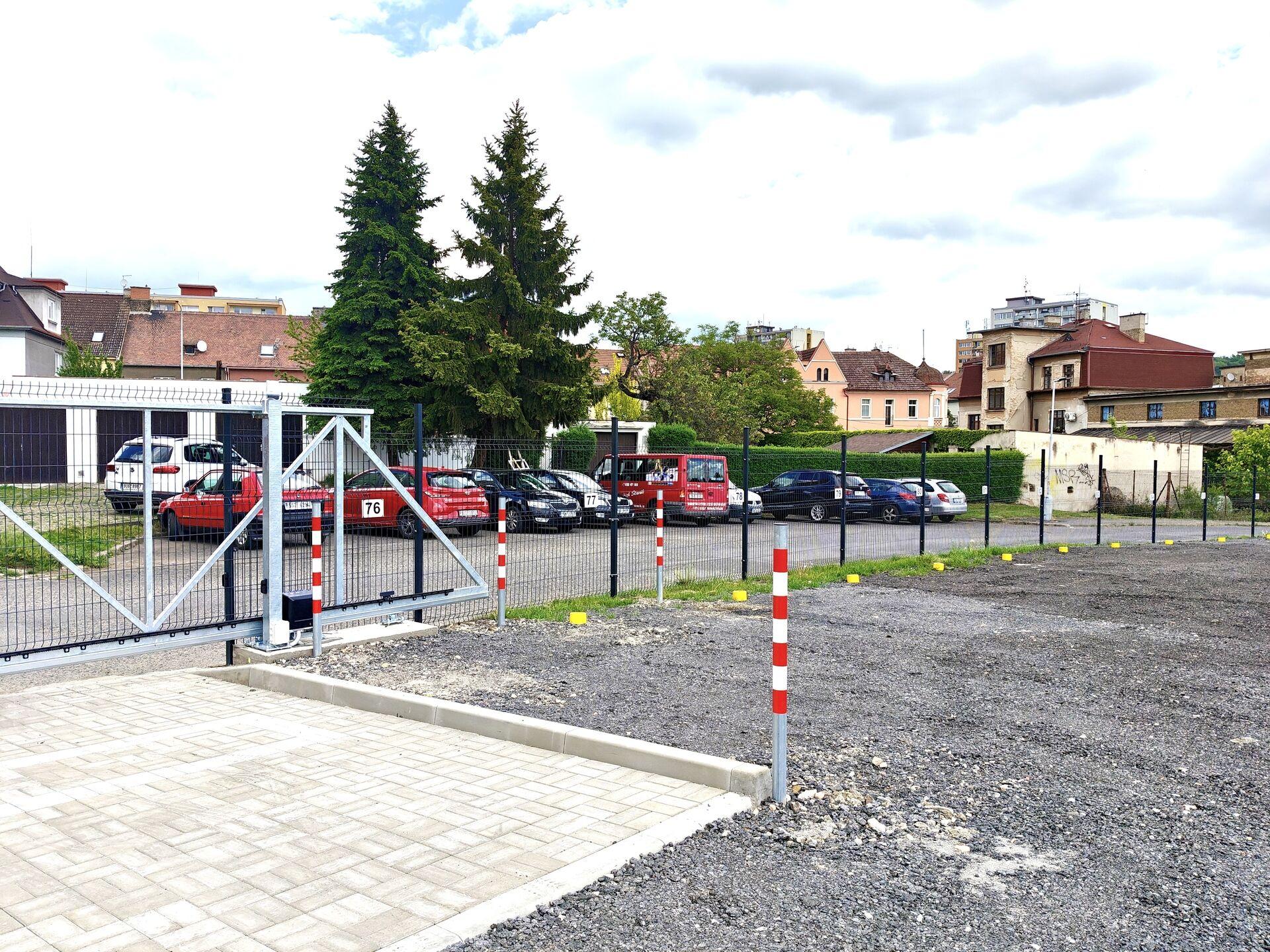 Parkovací místa v Litoměřicích