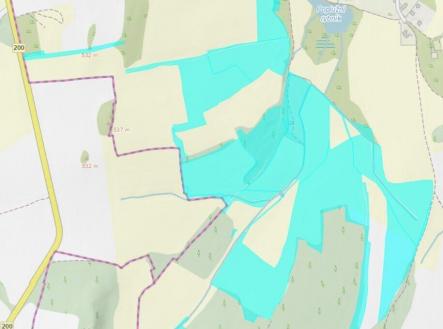 Pronájem pozemku, zemědělská půda, 345 355 m² obrázek