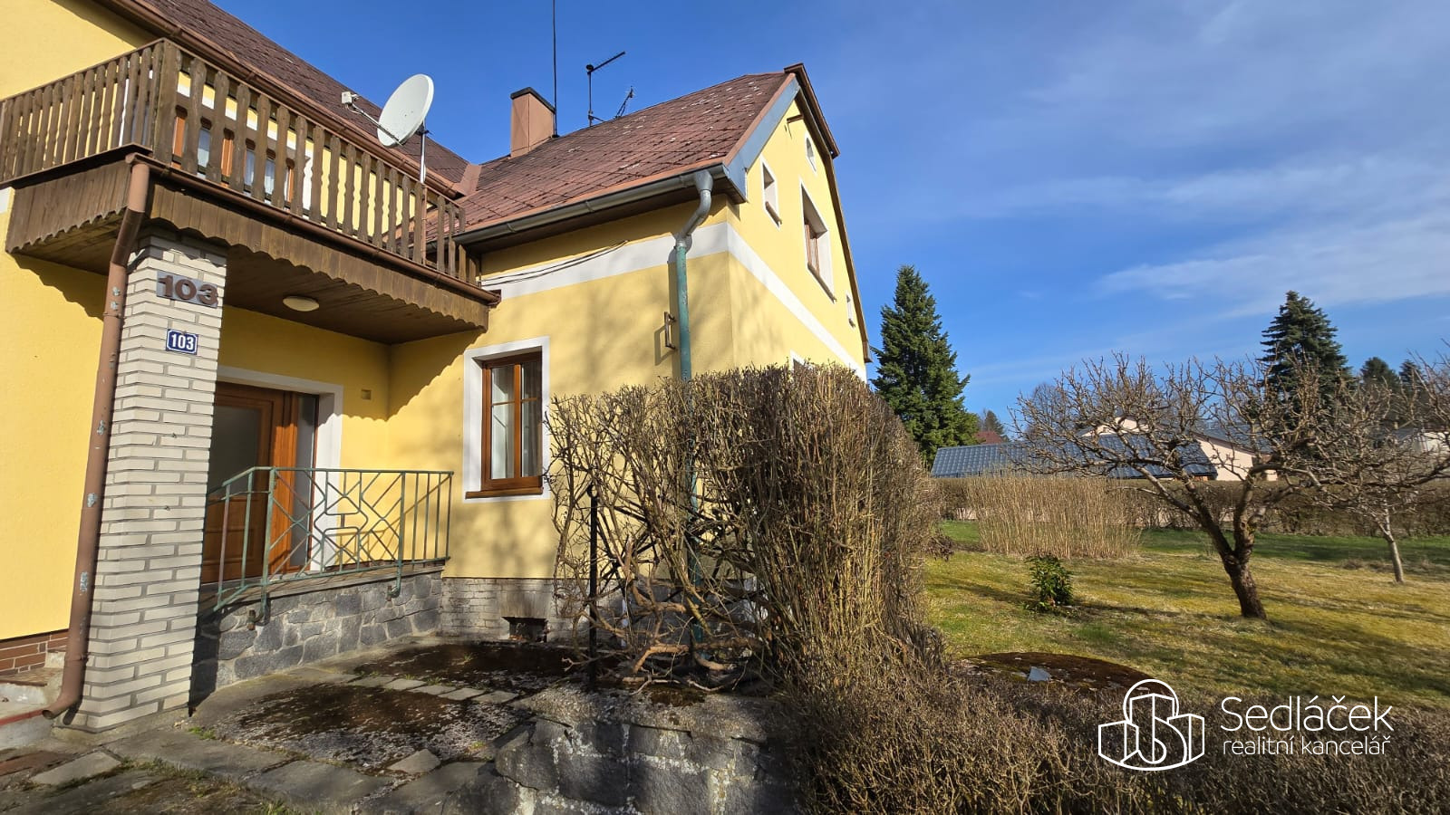 Dům s možností širšího využití a zahradou – Krásné u Tří Seker