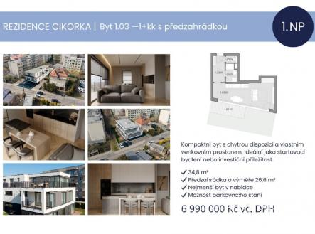 Prodej bytu, 1+kk, 35 m²